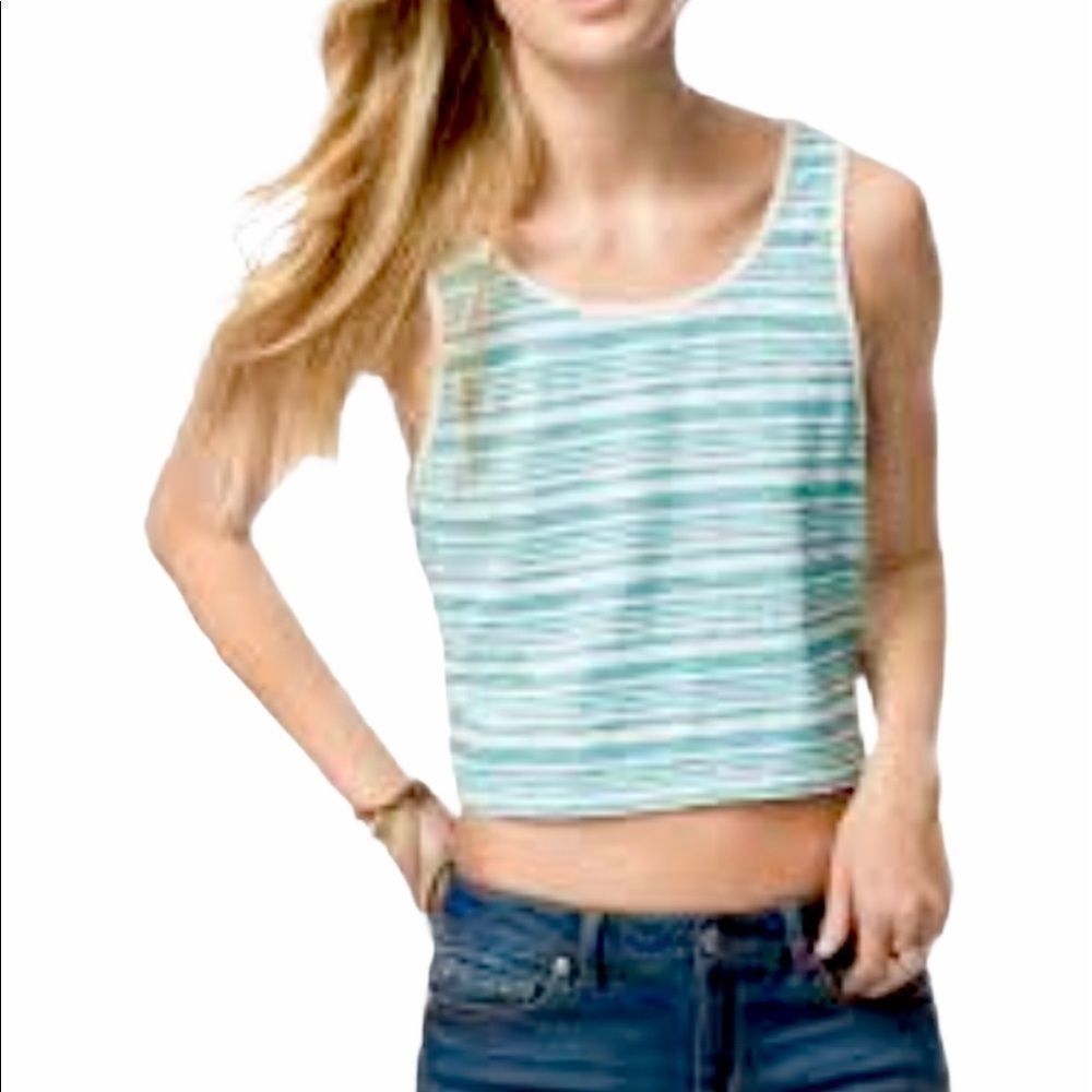 Aeropostale Women Summer Crop Tank Top Size S